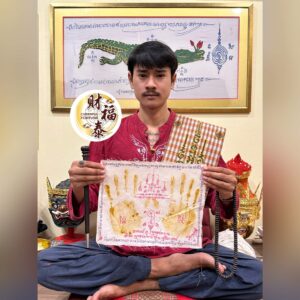 【阿赞年谱｜大富翁捞金圣手符布】