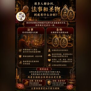 法事和圣物到底有什么分别？