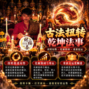 【阿赞年谱｜古法扭转乾坤法事】