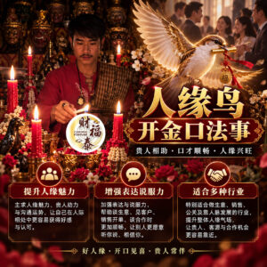 【阿赞年谱｜人缘鸟开金口法事】