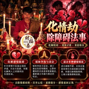 【阿赞年谱｜化情劫除障碍法事】