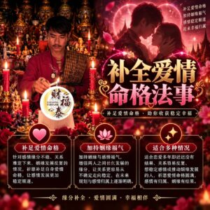 【阿赞年谱｜补全爱情命格法事】