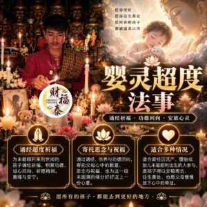 【阿赞年谱｜婴灵超度法事】