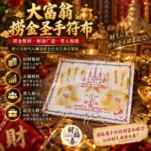 【阿赞年谱｜大富翁捞金圣手符布】