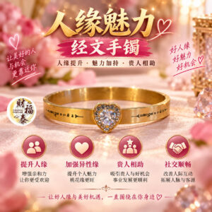【阿赞年谱｜人缘魅力经文手镯】