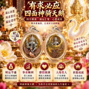 【有求必应｜四面神骑天鹅】