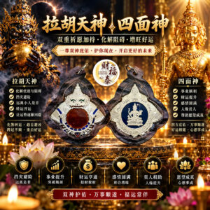 【龙婆努音｜拉胡天神 + 四面神】