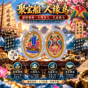 【聚宝船｜人缘鸟】