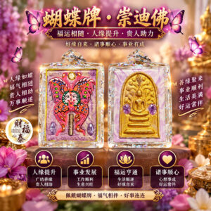 【蝴蝶牌｜崇迪佛】