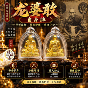 【龙婆敢｜自身牌】