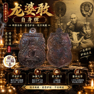 【龙婆敢｜自身牌】