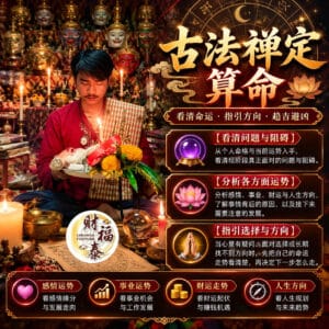 【阿赞年谱｜古法禅定算命】