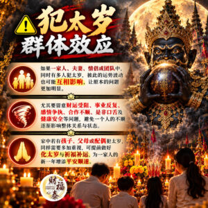 【犯太岁群体效应】
