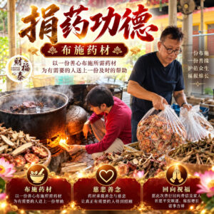 【捐药功德｜布施药材】