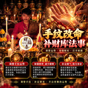 【阿赞年谱｜手纹改命补财库法事】