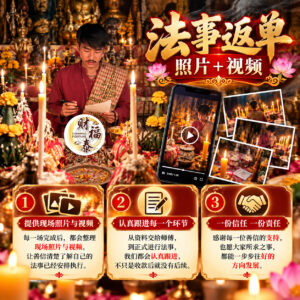【法事返单｜照片+视频】