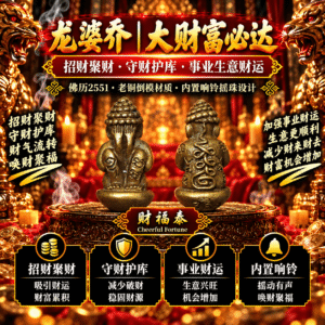 【龙婆乔｜大财富必达】