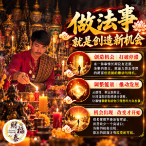 【做法事就是创造新机会】