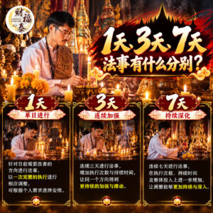 【1天、3天、7天法事有什么分别】