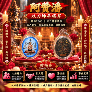 【阿赞潘｜双刀坤平将军】
