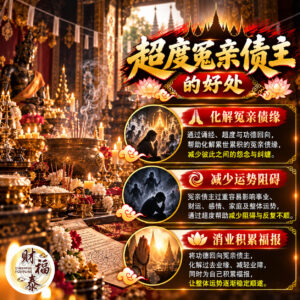 【超度冤亲债主的好处】