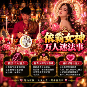 【阿赞年谱｜依霸女神万人迷法事】