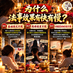 【为什么法事效果有快有慢】