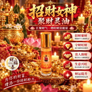 【招财女神聚财灵油】