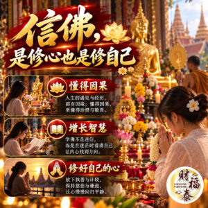 【信佛，是修心也是修自己】