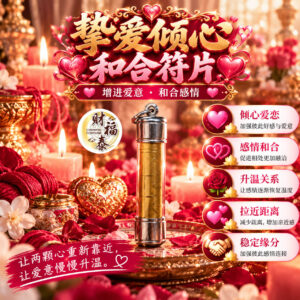 【阿赞年谱｜挚爱倾心和合符片】